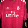 REAL MADRID RONALDO 2014-2015 ORIGINAL JERSEY SIZE L