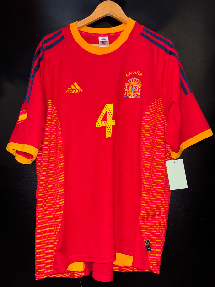 SPAIN PEP GUARDIOLA 2002-2003 ORIGINAL JERSEY Size XL