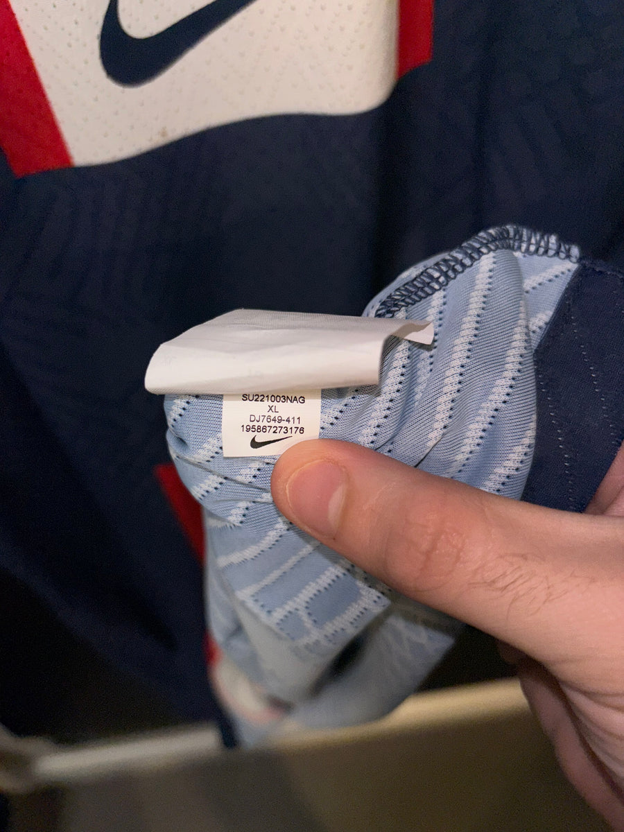 PSG PARIS SAINT GERMAIN NEYMAR JR 2022-2023 ORIGINAL PLAYER JERSEY SIZE XL