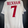 ENGLAND BECKHAM 1999-2000 ORIGINAL  JERSEY Size XL
