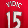 MANCHESTER UNITED VIDIC 2009-2010 ORIGINAL JERSEY Size L