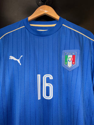 ITALY DE ROSSI 2016-2017 ORIGINAL JERSEY Size 2XL