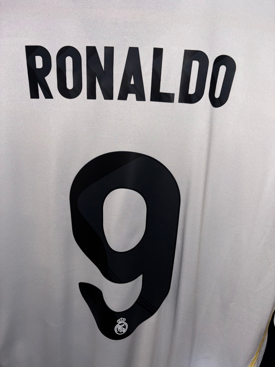 REAL MADRID RONALDO 2009-2010 ORIGINAL JERSEY Size 2XL