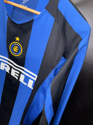 INTER MILAN ADRIANO 2004-2005 ORIGINAL JERSEY Size M
