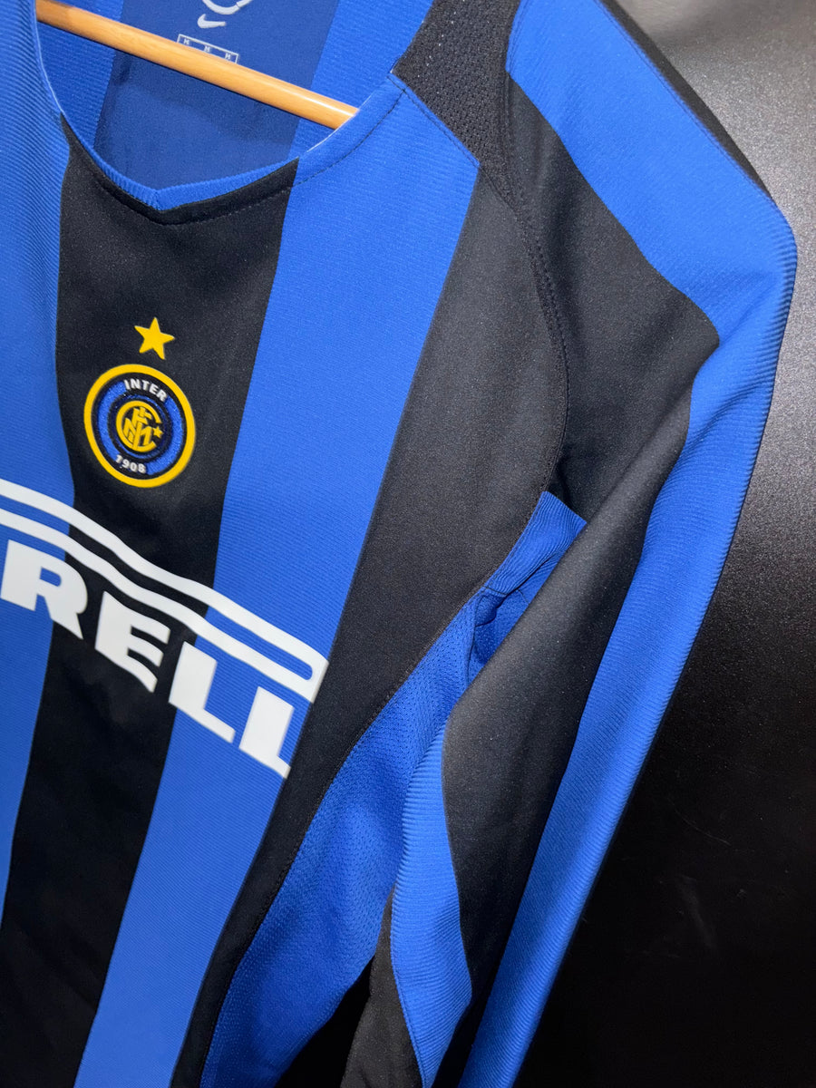 INTER MILAN ADRIANO 2004-2005 ORIGINAL JERSEY Size M