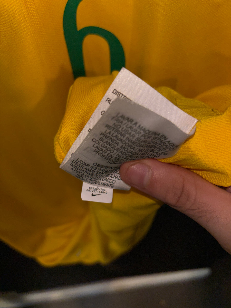 BRAZIL MARCELO 2014-2015 ORIGINAL JERSEY SIZE L