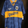 BOCA JUNIORS 1996-1997 RE-ISSUE ORIGINAL JERSEY Size L