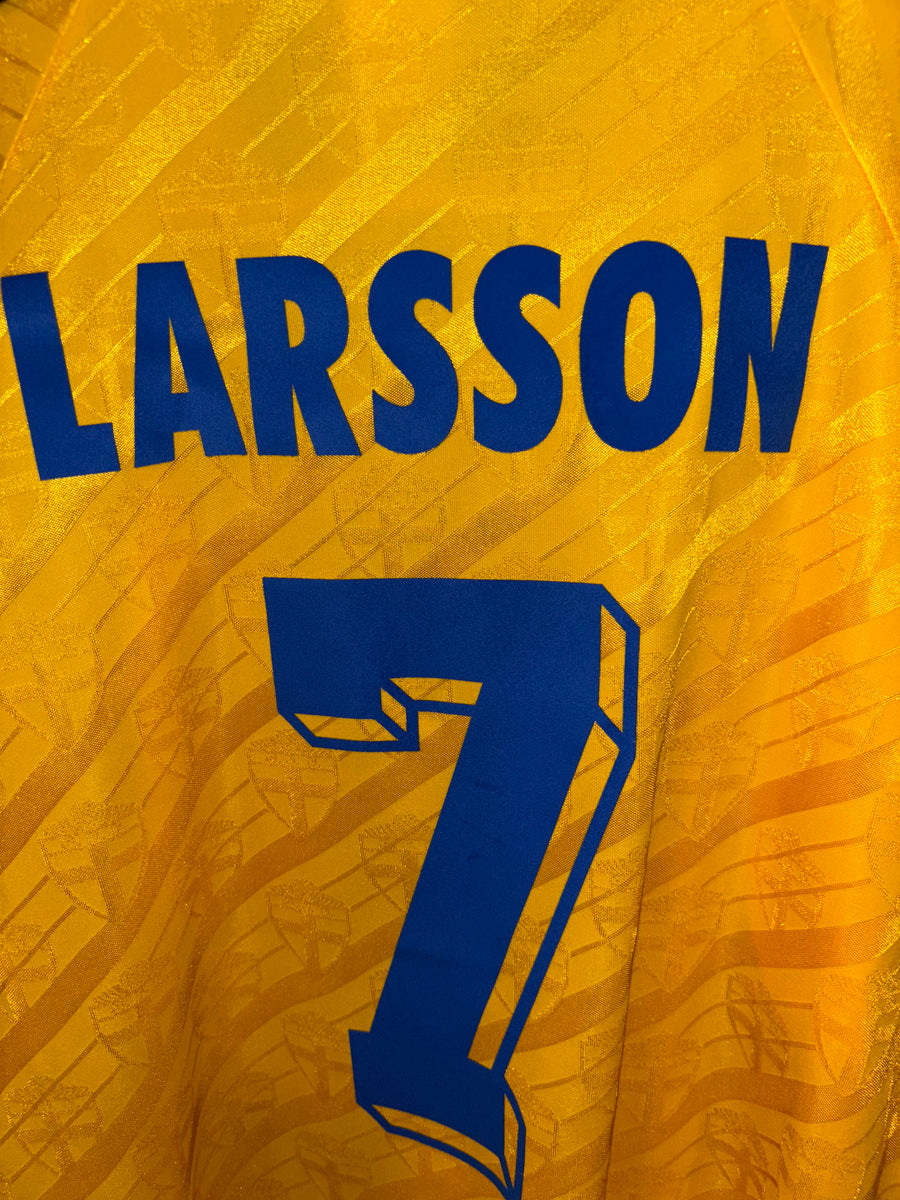 SWEDEN LARSSON 1994-1995 ORIGINAL JERSEY SIZE XL