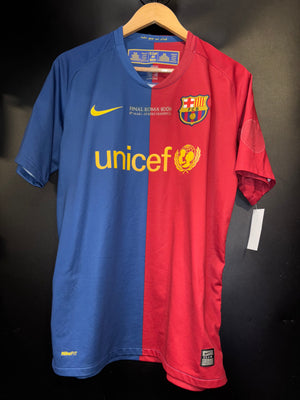 BARCELONA MESSI 2008-2009 ORIGINAL JERSEY Size M