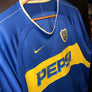 BOCA JUNIORS 2003-2004 ORIGINAL JERSEY Size L