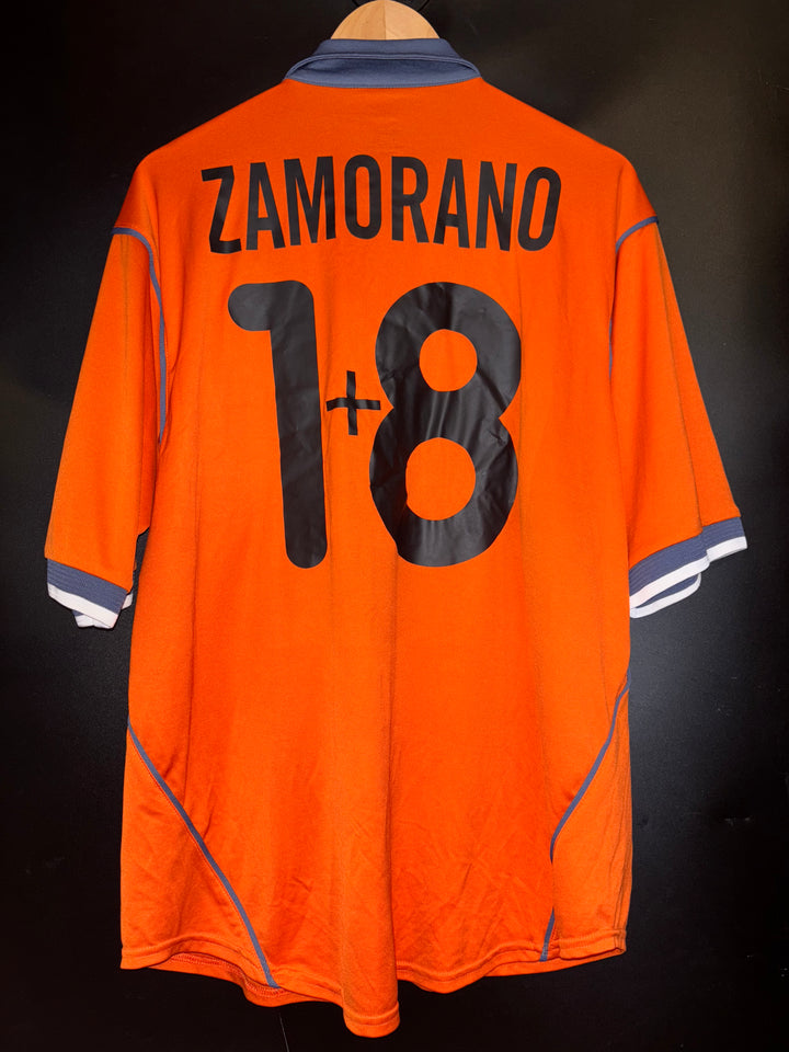 INTER MILAN ZAMORANO 2000-2001 ORIGINAL JERSEY Size XL