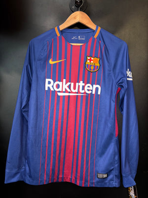 BARCELONA MESSI 2017-2018 ORIGINAL JERSEY Size S