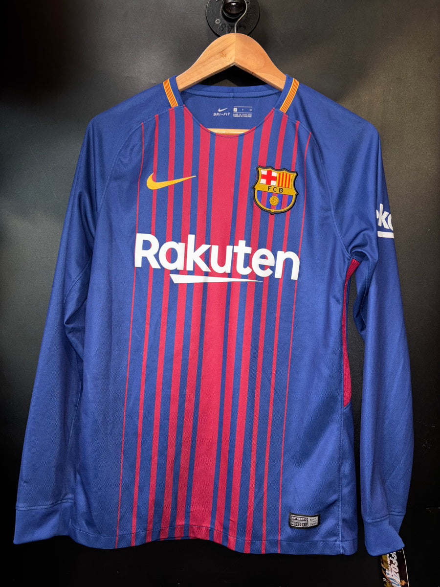 BARCELONA MESSI 2017-2018 ORIGINAL JERSEY Size S