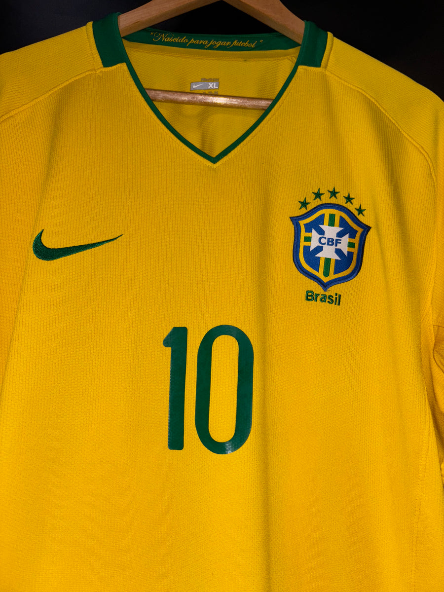 BRAZIL RONALDINHO 2008-2009 ORIGINAL JERSEY SIZE XL