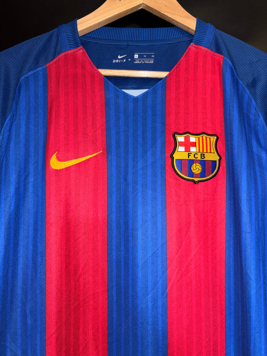 BARCELONA NEYMAR JR 2016-2017 ORIGINAL JERSEY Size XL
