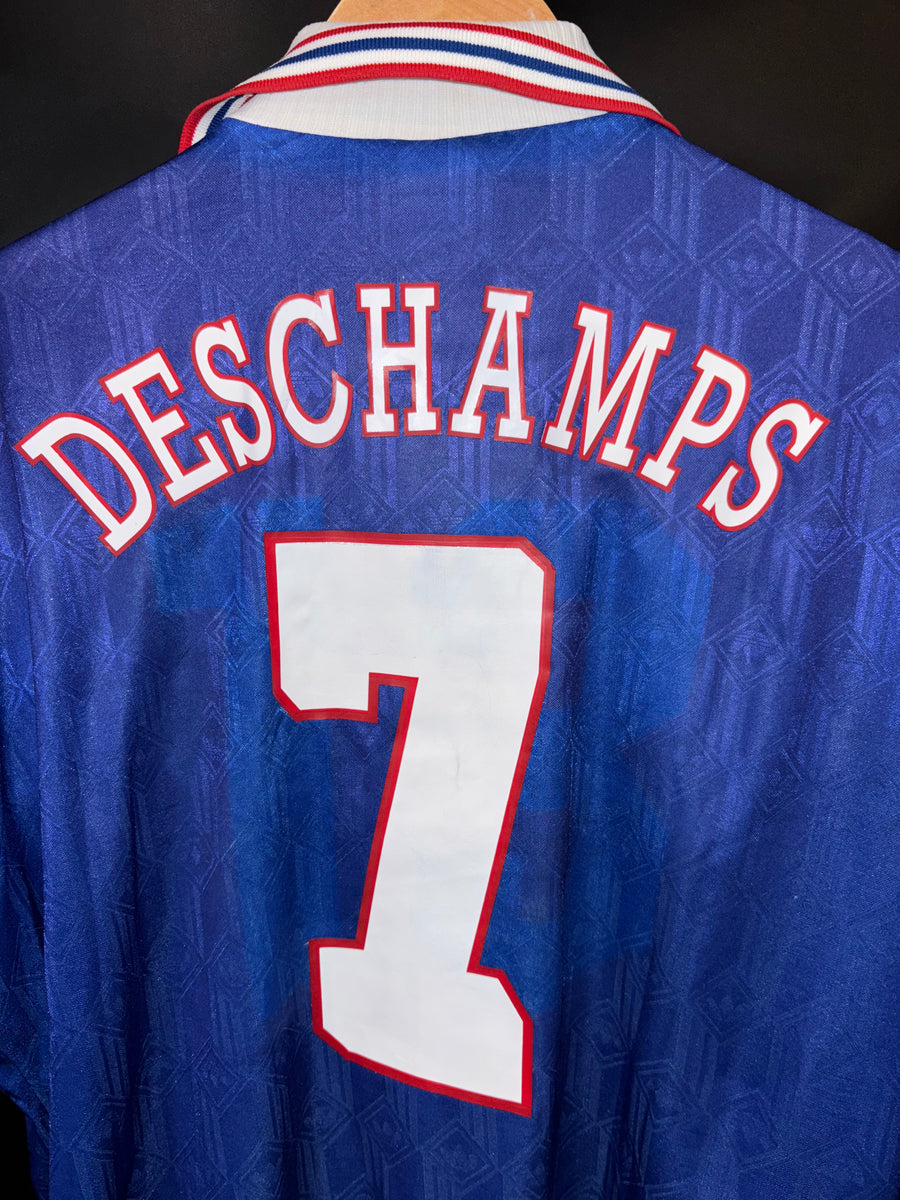 FRANCE DESCHAMPS 1996-1997 ORIGINAL JERSEY Size XL