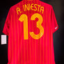 SPAIN INIESTA 2006-2007 ORIGINAL BASIC JERSEY Size L