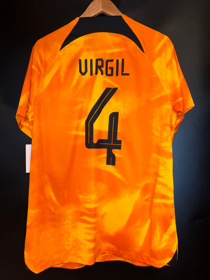 NETHERLANDS VAN DIJK 2022-2023 ORIGINAL JERSEY Size L