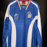 ITALY 1995-1996 ORIGINAL TRAINING PLAYER JERSEY Size L