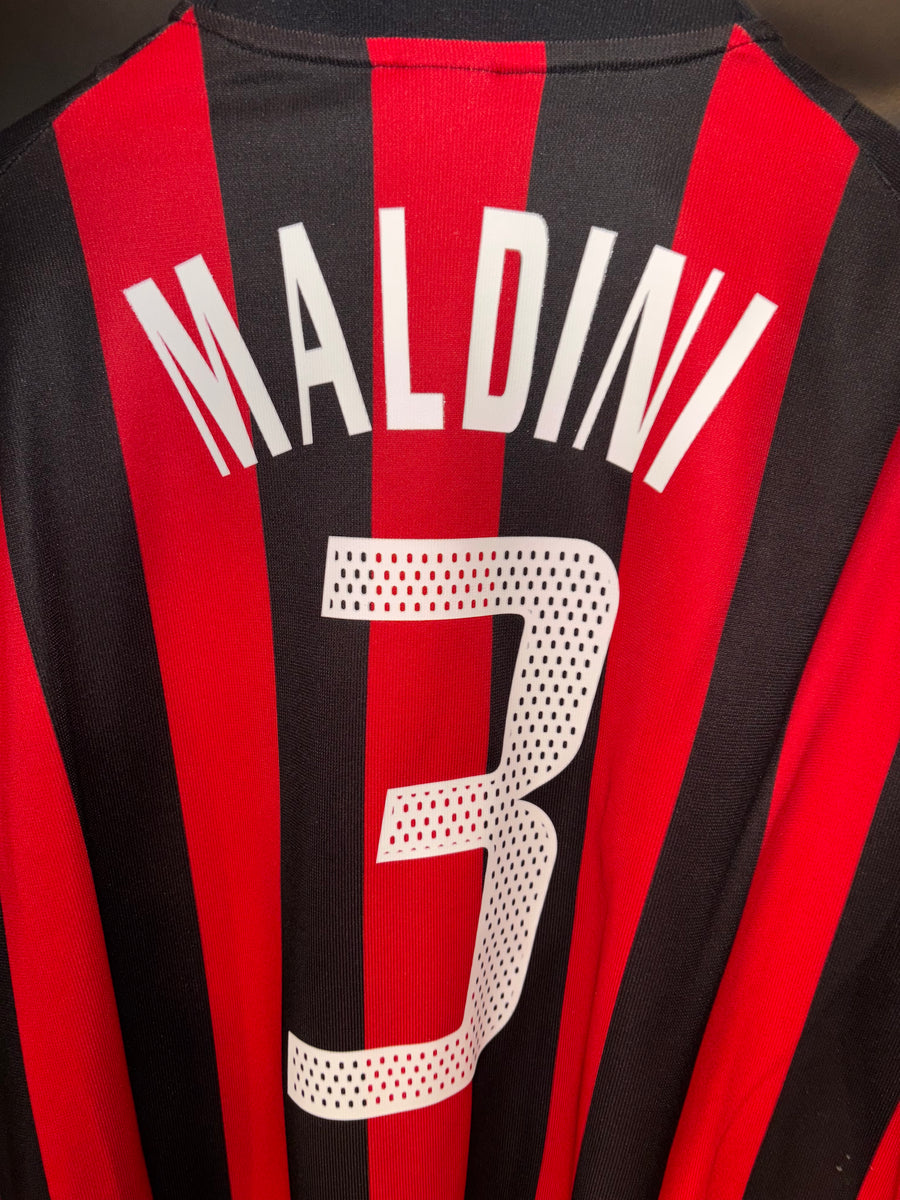 AC MILAN MALDINI 2002-2003 ORIGINAL JERSEY Size L