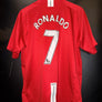 MANCHESTER UNITED RONALDO 2007-2008 ORIGINAL JERSEY Size XL