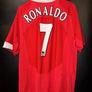 MANCHESTER UNITED RONALDO 2004-2005 ORIGINAL JERSEY Size L