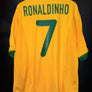 BRAZIL RONALDINHO 2000-2001 ORIGINAL JERSEY SIZE XL