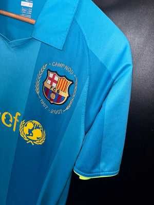 BARCELONA RONALDINHO 2007-2008 ORIGINAL JERSEY Size M