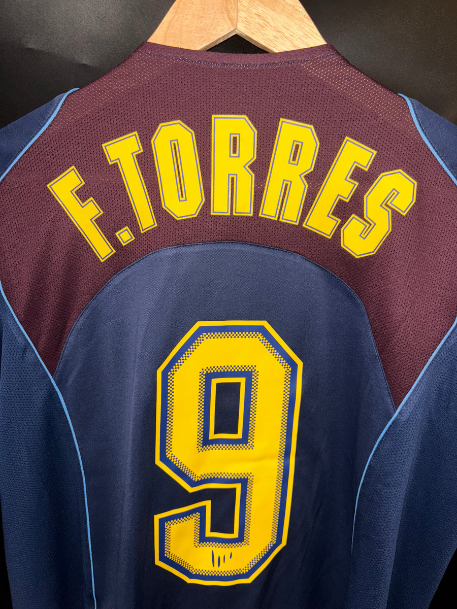 ATLETICO MADRID TORRES 2004-2005 ORIGINAL JERSEY Size L
