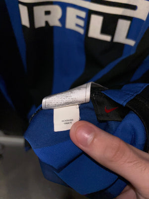 INTER MILAN ADRIANO 2005-2006 ORIGINAL JERSEY Size L