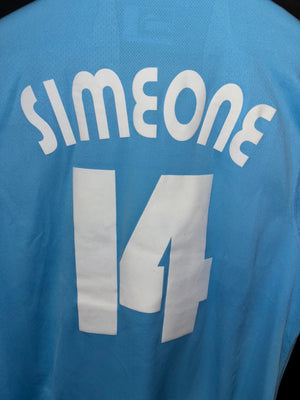 LAZIO SIMEONE 2002-2003 ORIGINAL JERSEY Size XL