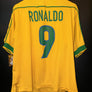 BRAZIL RONALDO 1998-1999 ORIGINAL JERSEY SIZE L