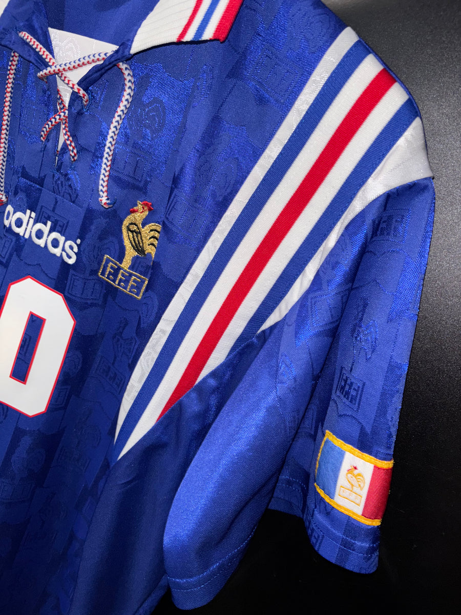 FRANCE ZIDANE 1996-1997 ORIGINAL JERSEY Size L