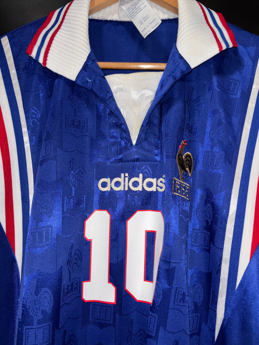 FRANCE ZIDANE 1996-1997 ORIGINAL JERSEY Size L