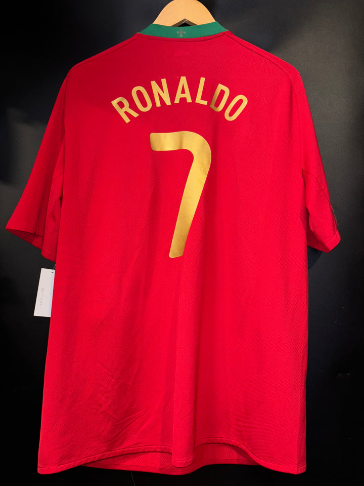 PORTUGAL RONALDO 2008-2009 ORIGINAL JERSEY Size XL
