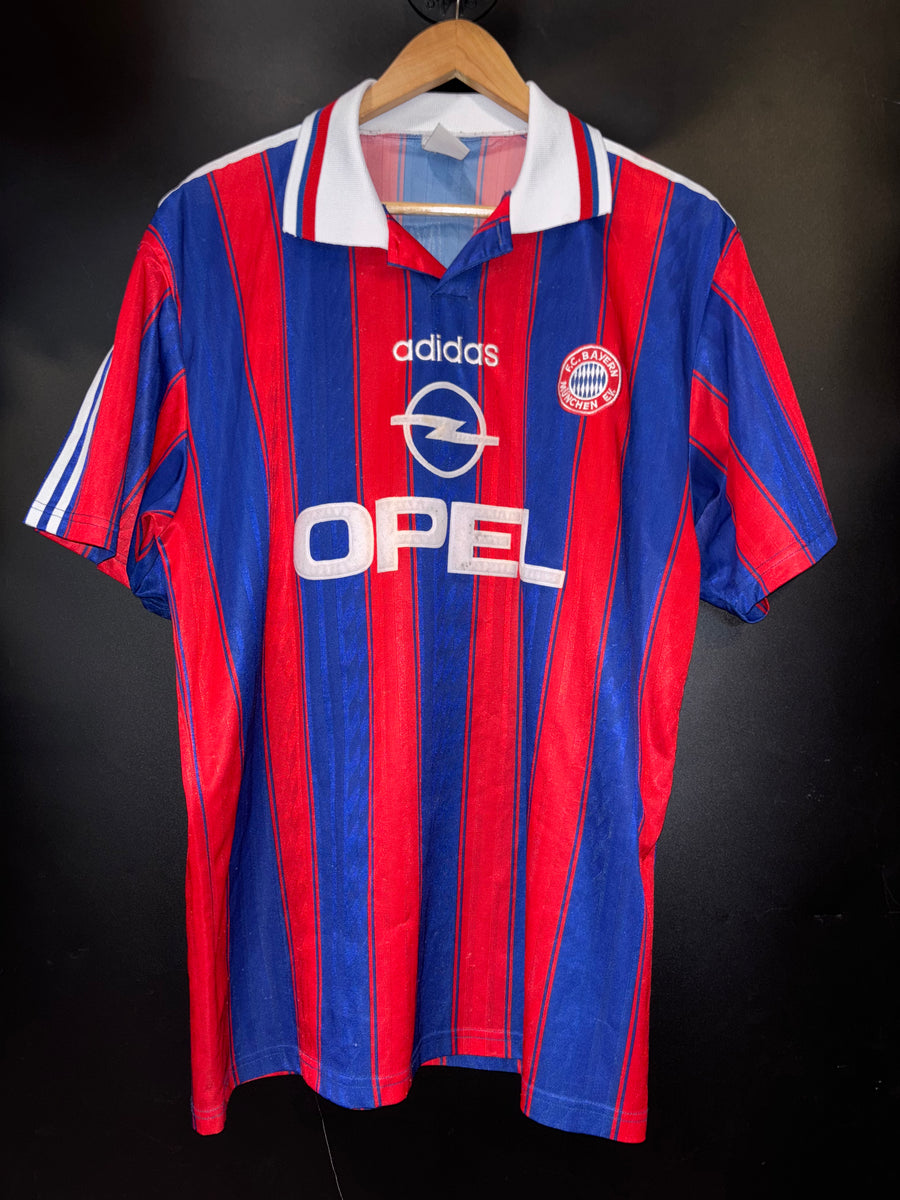 BAYERN MUNICH KLINSMANN 1995-1996 ORIGINAL JERSEY Size L