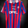BAYERN MUNICH KLINSMANN 1995-1996 ORIGINAL JERSEY Size L