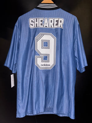 NEWCASTLE UNITED SHEARER 1995-1996 ORIGINAL AWAY JERSEY Size XL