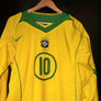 BRAZIL RONALDINHO 2004-2005 ORIGINAL JERSEY SIZE XL