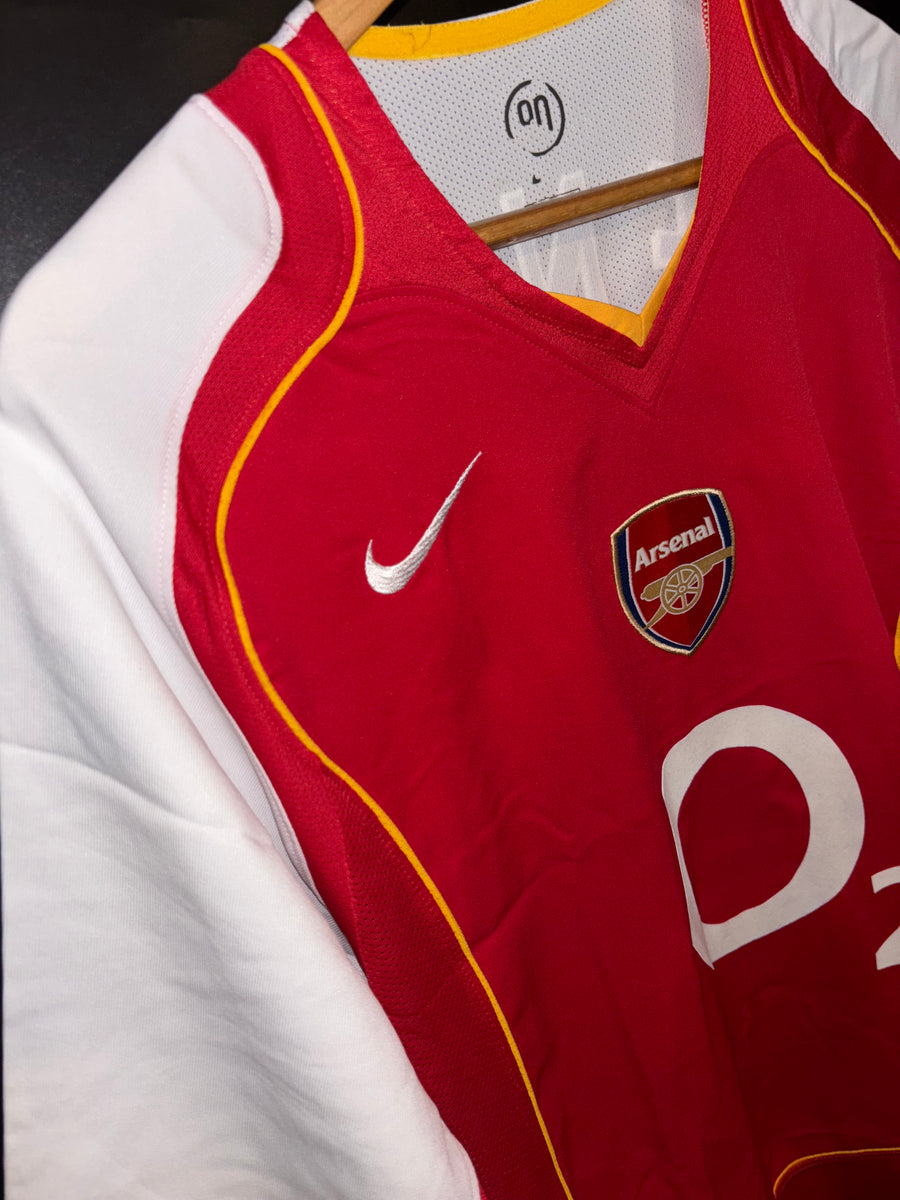 ARSENAL HENRY 2004-2005 ORIGINAL JERSEY Size M
