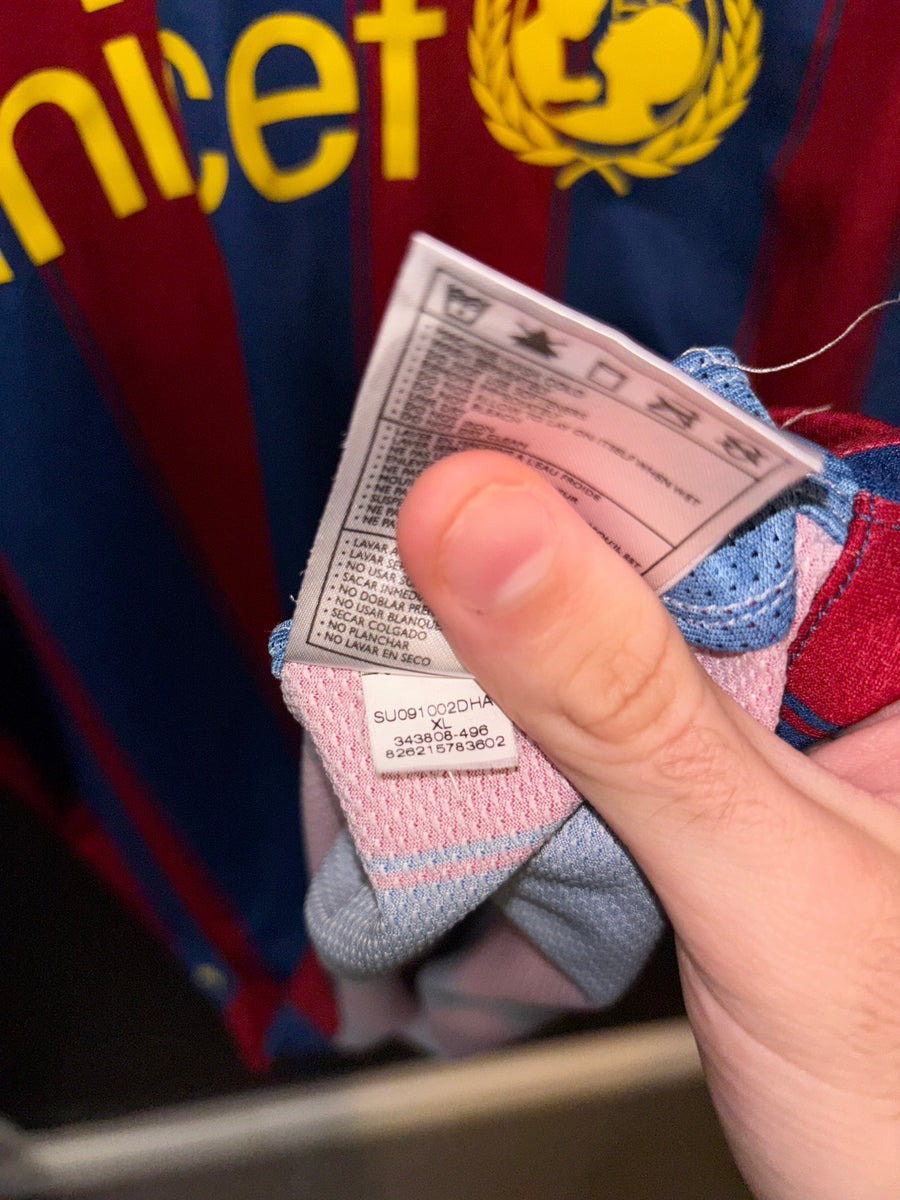 BARCELONA MESSI 2010-2011 ORIGINAL JERSEY Size XL