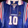 FRANCE ZIDANE 1996-1997 ORIGINAL JERSEY Size L