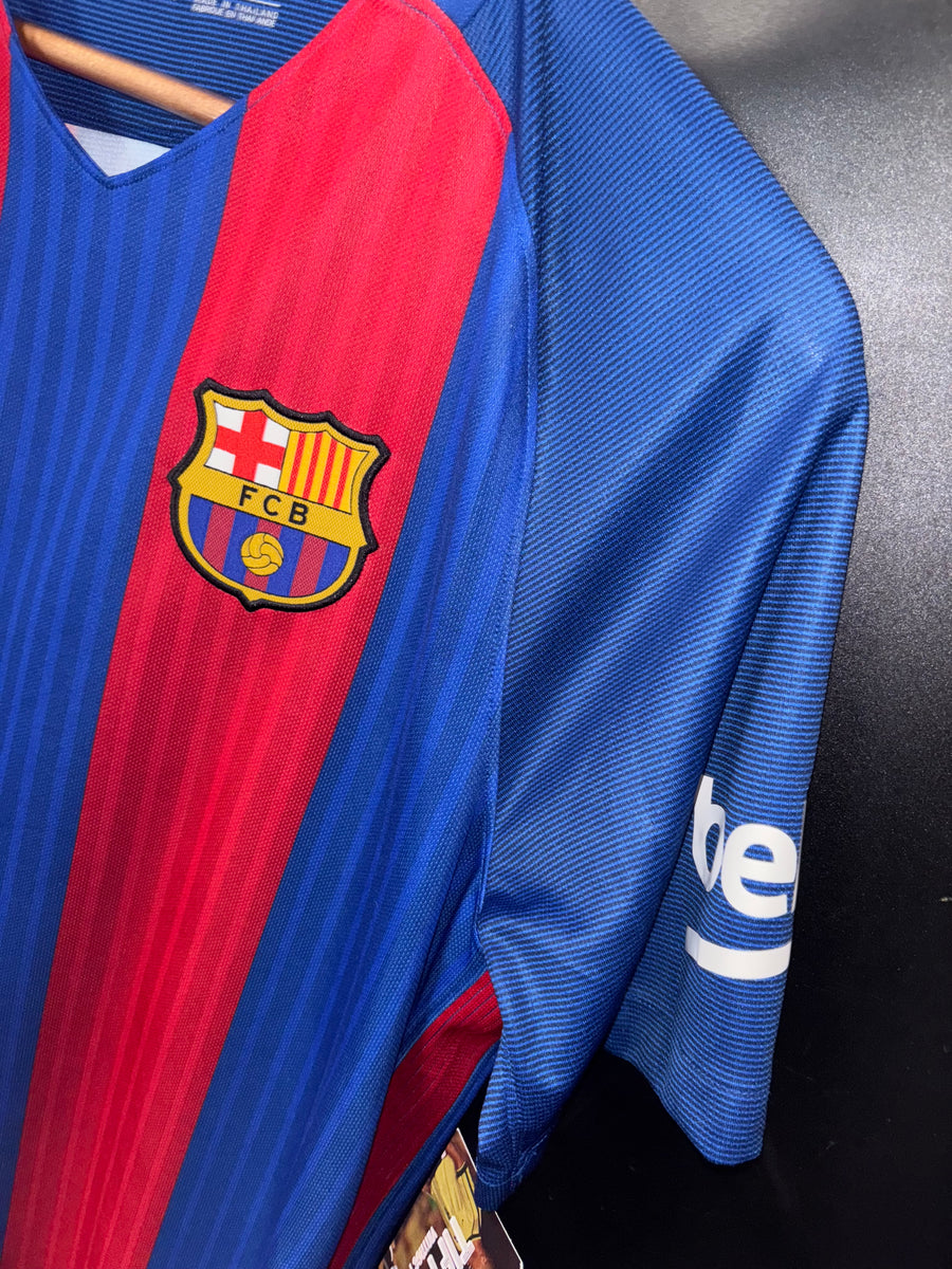 BARCELONA NEYMAR JR 2016-2017 ORIGINAL JERSEY Size M