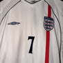 ENGLAND BECKHAM 2001-2002 ORIGINAL JERSEY Size XL