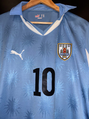 URUGUAY FORLAN 2010-2011 ORIGINAL JERSEY Size XL