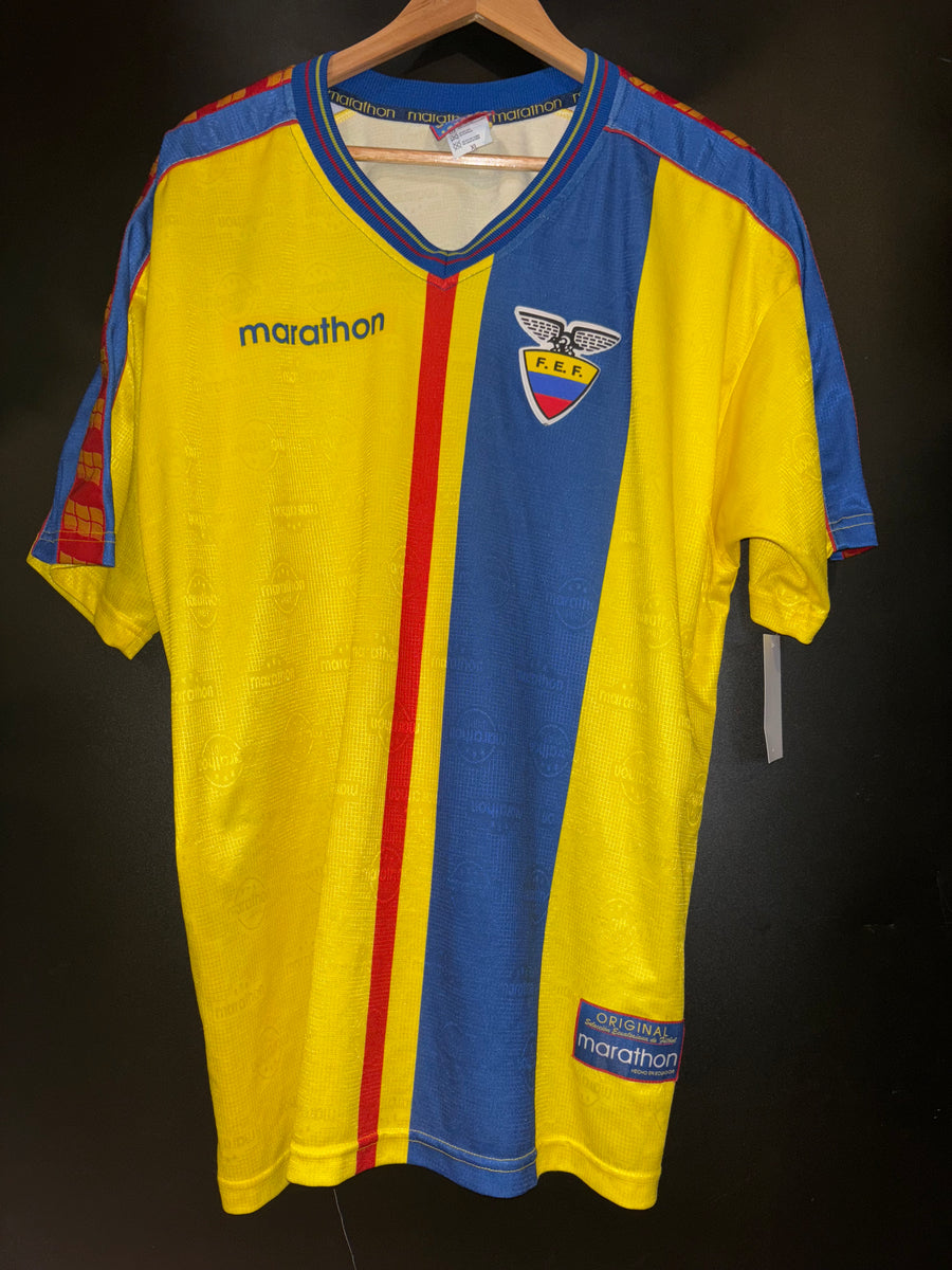 ECUADOR 1997-1998 ORIGINAL JERSEY SIZE XL
