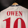 ENGLAND OWEN 1999-2000 ORIGINAL  JERSEY Size M