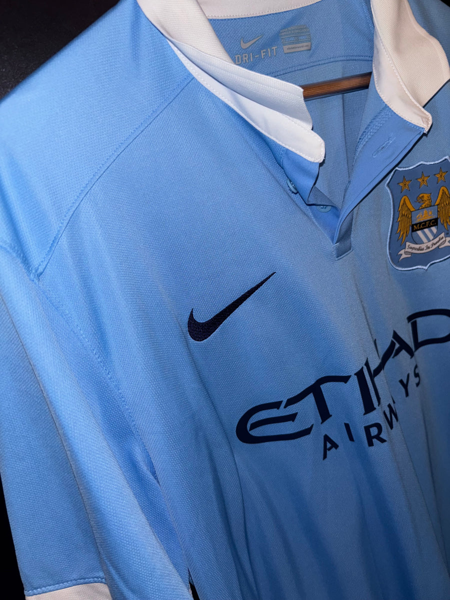 MANCHESTER CITY TOURE 2015-2016 ORIGINAL JERSEY Size XL