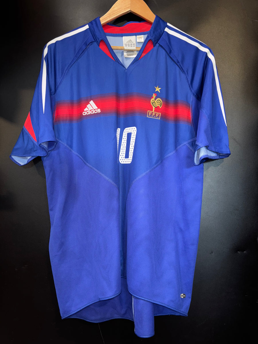 FRANCE ZIDANE 2004-2005 ORIGINAL JERSEY Size L