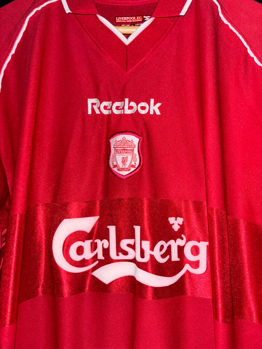 LIVERPOOL GERRARD 2001-2002 ORIGINAL JERSEY Size 2XL